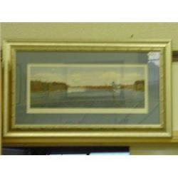 FRAMED LIMITED EDITION PRINT "AUTUMN BLUE JAY"