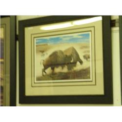 FRAMED LIMITED EDITION PRINT "CHALLENGE"