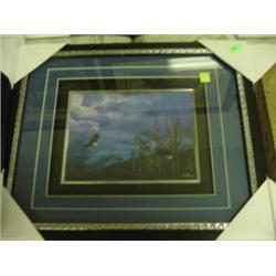 FRAMED PICTURE BY M HOBSON