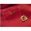 Image 1 : DIAMOND  GOLD NECKLACE   10K