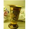 Image 1 : SMALL ENGRAVED COPPER VASE