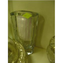 SWEDISH CRYSTAL VASE
