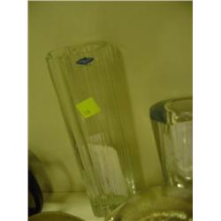 FINNISH CRYSTAL VASE