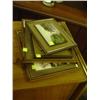 Image 1 : 2 PICTURED TILES ARTIST ON BACK & 2 OLD FRAMED PICTURES