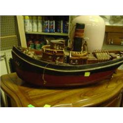 WOOD TUG BOAT