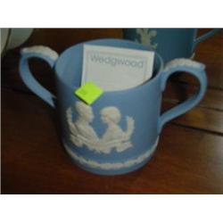 WEDGE WOOD BLUE DI & CHARLES LIMITED EDITION CUP