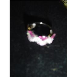 SAPPHIRE STERLING SILVER RING