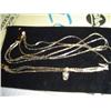 Image 1 : MULTI STRAND CONVERTIBLE NECKLACE & BRACLET SET  + CHARM CROWN
