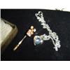 Image 1 : OPAL PIN & OPAL NECKLACE