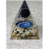 Image 2 : ORGONITE PYRAMID BLACK TOURMALINE RETAIL $240