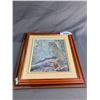Image 2 : FRAMED PRINT BY ROBERT BATEMAN TITLED "TAWNY OWL ON BRANCH"