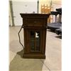 Image 1 : PLUG IN 1 DRAWER 1 DOOR NIGHT STAND