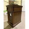 Image 2 : PLUG IN 1 DRAWER 1 DOOR NIGHT STAND