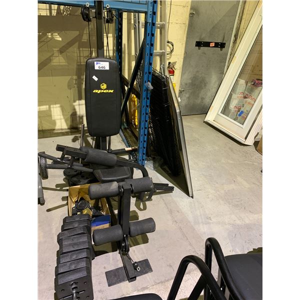 APEX HOME GYM ASSEMBLY REQUIRED Able Auctions apex-home-gym-assembly-required-able-auctions