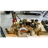 Image 1 : LOT OF ASSORTED ITEMS INCLUDING; CLOCK, HOME DECOR, FRAGRANCE BOTTLES & MORE