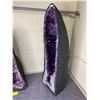 Image 3 : RARE AMETHYST CATHEDRAL GEODE WITH CALCITE 36.5KG APPROX 27X8.5"