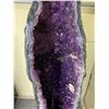 Image 5 : RARE AMETHYST CATHEDRAL GEODE WITH CALCITE 36.5KG APPROX 27X8.5"