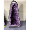 Image 1 : AMETHYST CATHEDRAL GEODE 24.1KG APPROX 21X10.5"