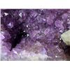 Image 4 : RARE AMETHYST CATHEDRAL GEODE WITH CALCITE 9.3KG APPROX 10X7.5"