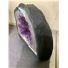Image 2 : AMETHYST CATHEDRAL GEODE BRAZIL RETAIL $4000 APPROX 7.5X7.5"