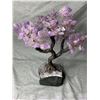 Image 2 : LARGE AMETHYST BONSAI TREE WITH AMETHYST BASE RETAIL $2400 APPROX 16.5"