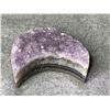 Image 1 : AMETHYST MOON CRYSTAL APPROX 3" RETAIL $600