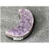 Image 2 : AMETHYST MOON CRYSTAL APPROX 3" RETAIL $600