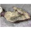 Image 2 : NATURAL PURPLE FLUORITE WITH CALCITE SPECIMEN RETAIL $1500