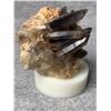 Image 2 : NATURAL DARK SMOKY QUARTZ CLUSTER SPECIMEN RETAIL $1200