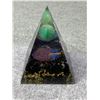 Image 2 : ORGONITE PYRAMID BLACK TOURMALINE RETAIL $280