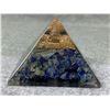 Image 2 : ORGONITE PYRAMID LAPIS LAZULI RETAIL $289