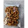 Image 2 : GENUINE NATURAL GOLD PLATED 108 BEADS RUDRAKSHA RETAIL $1100