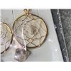 Image 2 : ROSE QUARTZ NATURAL EARRINGS RETAIL $290