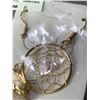 Image 2 : ROSE QUARTZ NATURAL EARRINGS RETAIL $290