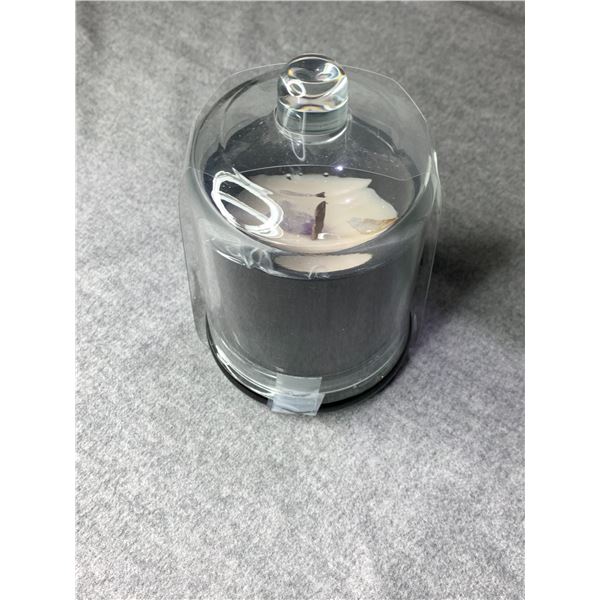 SANDALWOOD DOME CANDLE WITH CRYSTAL RETAIL $600