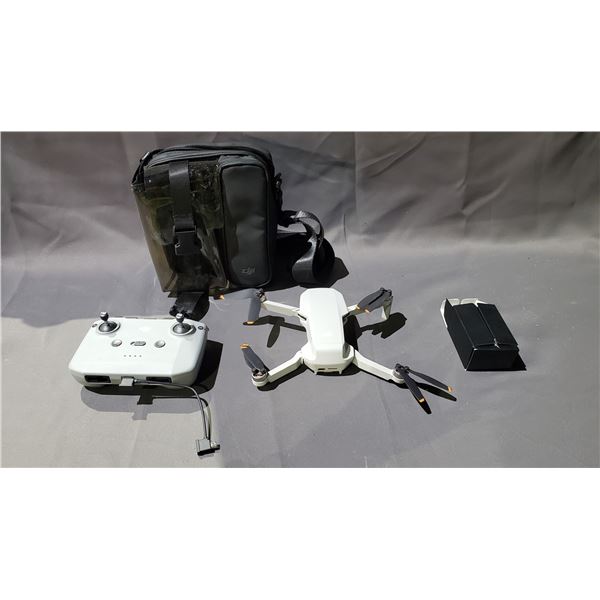 DJI MINI 2 DRONE ULTRA LIGHT 249G WITH REMOTE, BATTERIES, CHARGERS & CASE