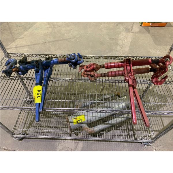 LOT OF 4 CINCHES