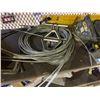 Image 2 : ENTIRE ROLLING RACK OF MISC TOOLS, CONES HARDWARE AND MORE (RACK NOT INCLUDED)