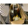 Image 3 : ENTIRE ROLLING RACK OF MISC TOOLS, CONES HARDWARE AND MORE (RACK NOT INCLUDED)