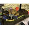 Image 5 : ENTIRE ROLLING RACK OF MISC TOOLS, CONES HARDWARE AND MORE (RACK NOT INCLUDED)