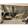 Image 1 : MILWAUKEE SANDER, SOCKET SET, DEWALT CIRCULAR SAW AND MAXIMUM ROUTER
