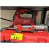 Image 2 : LOT OF 4 MILWAUKEE TOOLS; GREASE GUN AND 3 DRILLS
