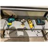 Image 1 : LOT OF 2 MAKITA DRILLS, DEWALT GRINDER AND MAKITA BATTERY CHARGER