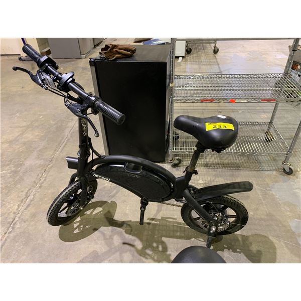 JETSON ELECTRIC BIKE (UNKNOWN WORKING CONDITION)