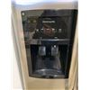 Image 2 : FRIGIDAIRE STAINLESS STEEL SIDE BY SIDE FRIDGE WITH ICE AND WATER