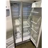 Image 2 : WHIRLPOOL STAINLESS STEEL SIDE BY SIDE FRIDGE WITH ICE AND WATER