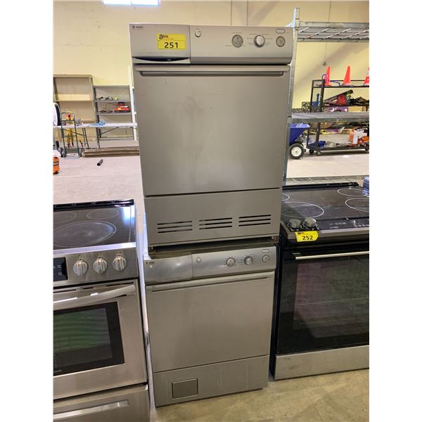 ASKO STACKING WASHER DRYER SET