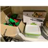 Image 2 : SHELF LOT INCLUDING; NUWAVE INFRARED OVEN, ANCHOR COOKWARE, RUBBERMAID CONTAINERS AND MORE