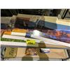 Image 3 : ROLLING RACK OF ARTWORK, GAME AND PUZZLE (RACK NOT INCLUDED)