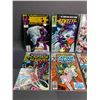 Image 2 : LOT OF VINTAGE HIGH GRADE NEWSSTAND MARVEL SPOTLIGHT ON CAPTAIN MARVEL #1-4 & MARVEL HAWKEYE #1-4